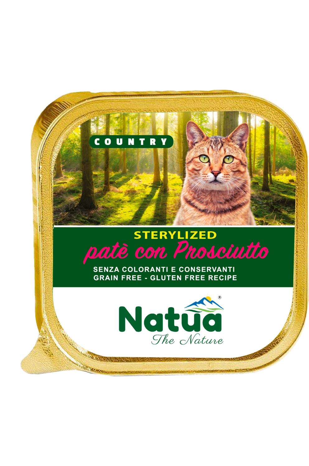 Natua Katzenfutter Pastete Country 100g